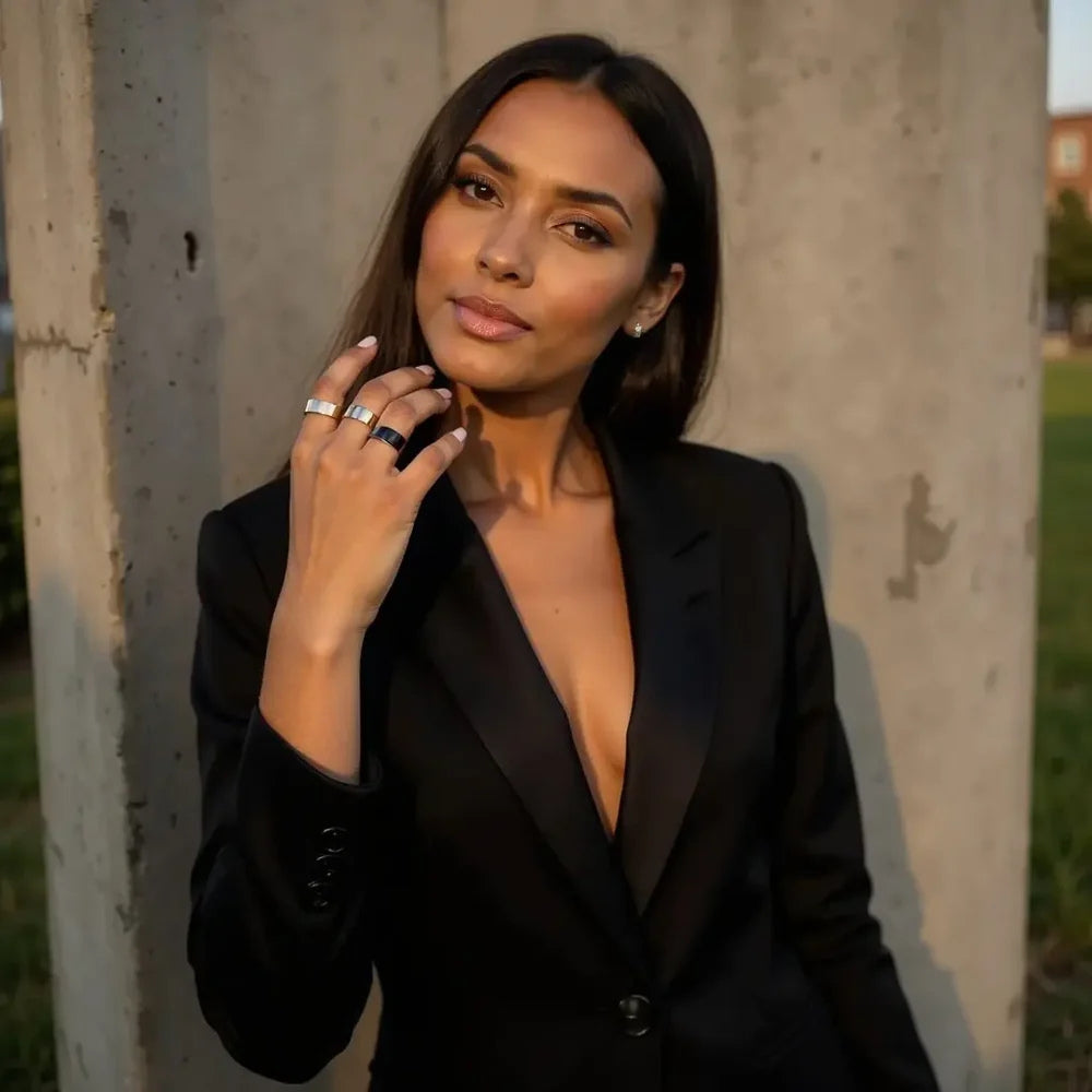 Anello a Impulsi con Digitopressione Integrata